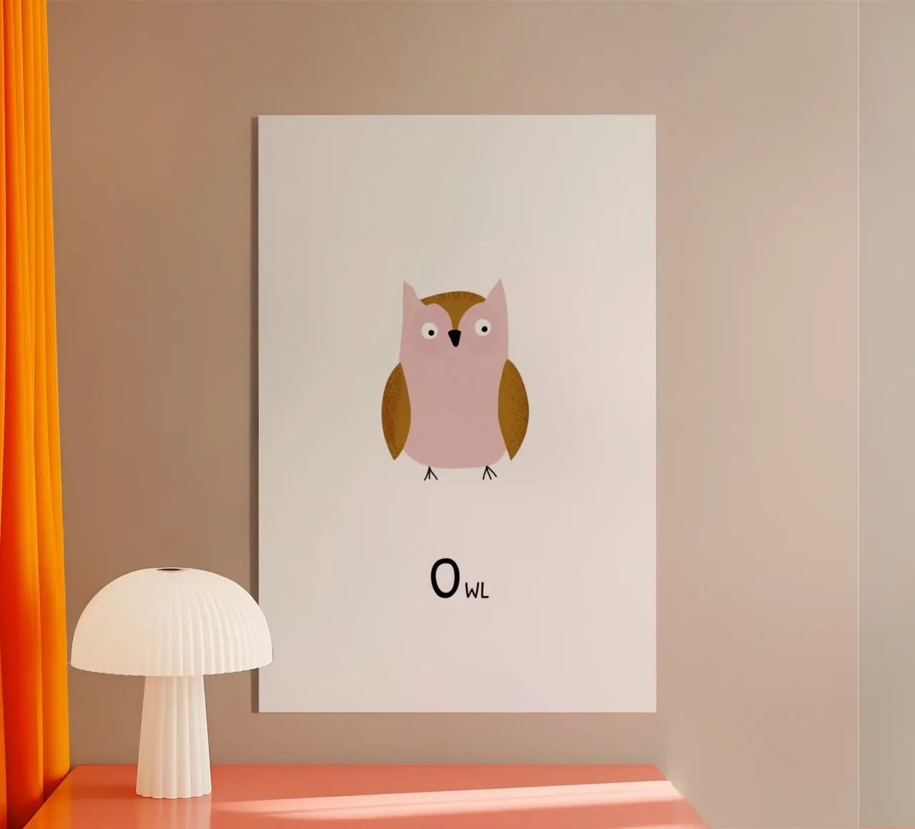 Owl plexiglass da Little Flourishes