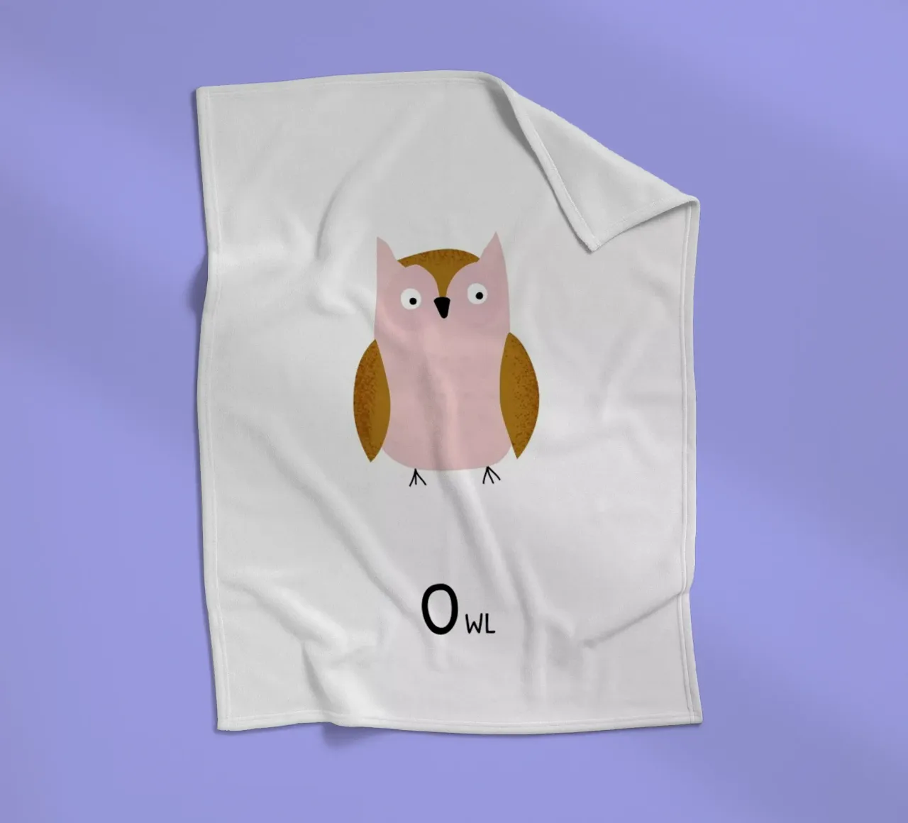 Owl coperta in pile da Little Flourishes