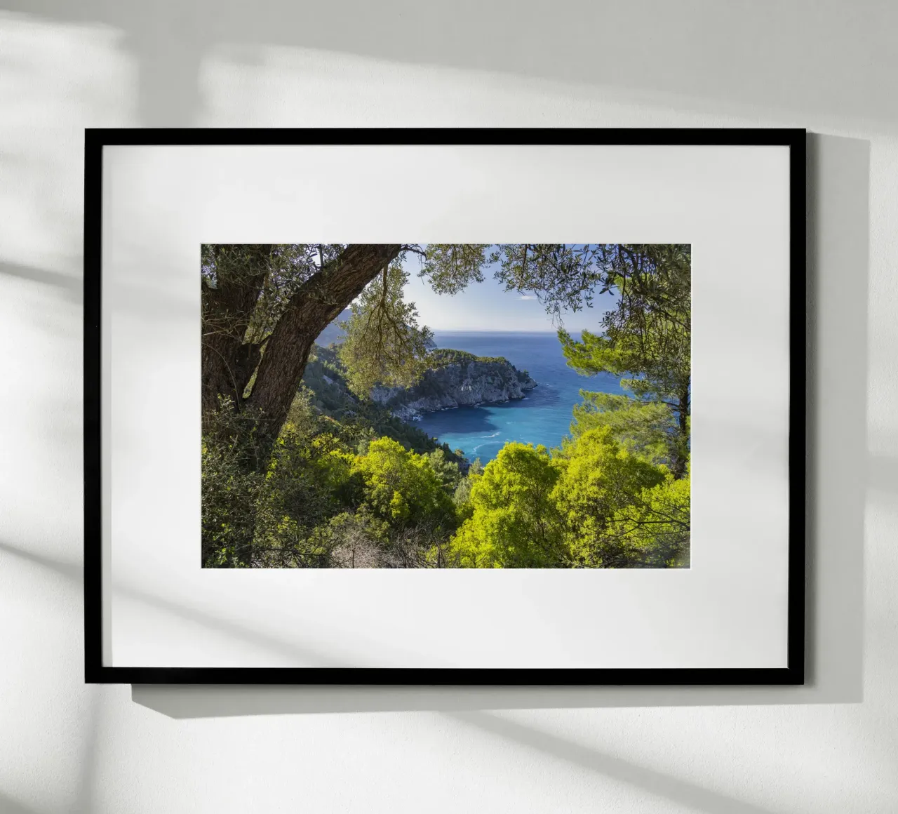 Paesaggio costiero da sogno in Grecia carta hahnemühle da Reisefotografie - Bilder aus aller Welt