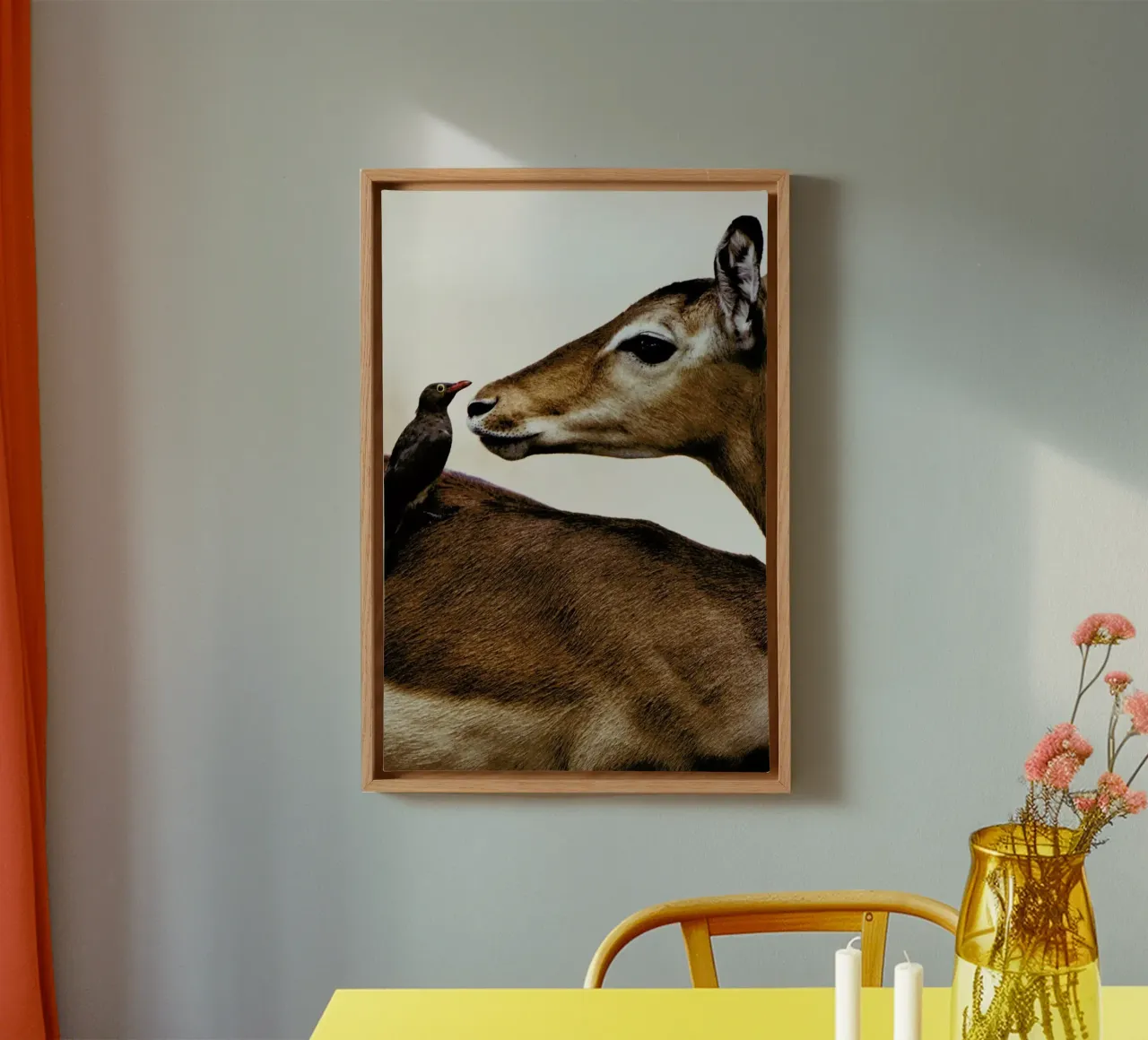 Encounter canvas with Floater frame by Natural Kingdom