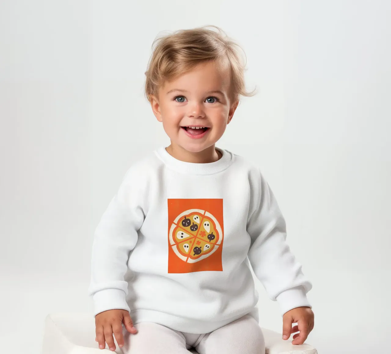 Retro Pop Pizza felpa neonato da THE LATEST SHOP