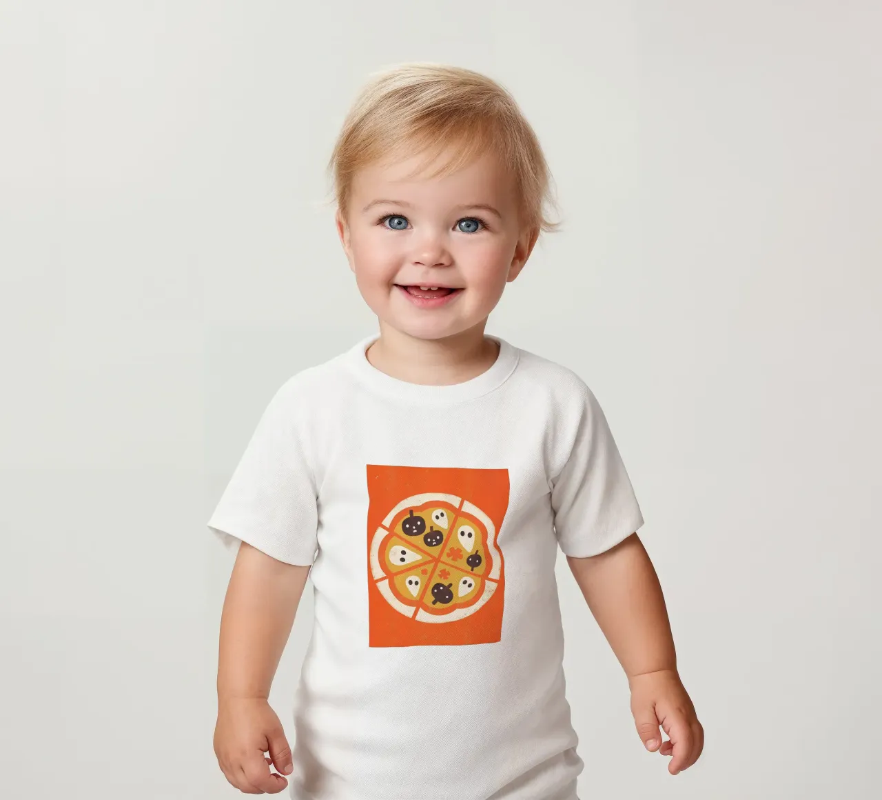 Retro Pop Pizza maglietta neonato da THE LATEST SHOP