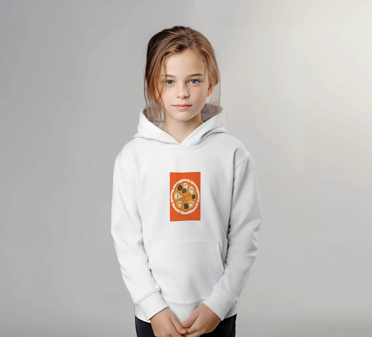Retro Pop Pizza felpa bambino con cappuccio da THE LATEST SHOP