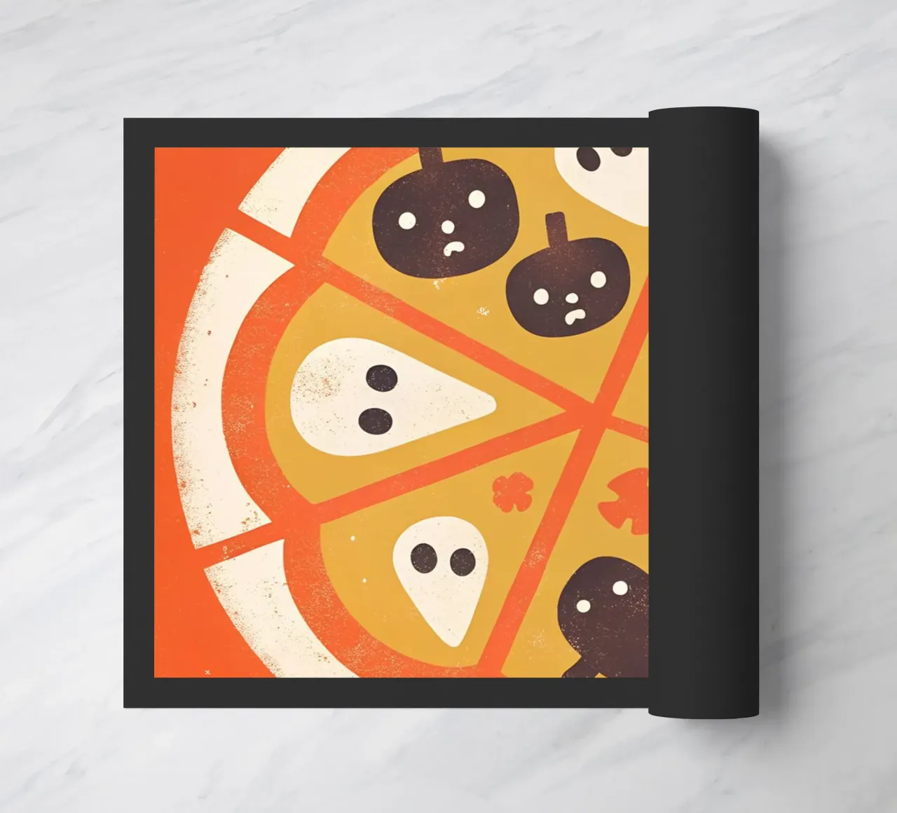 Retro Pop Pizza zerbino da THE LATEST SHOP
