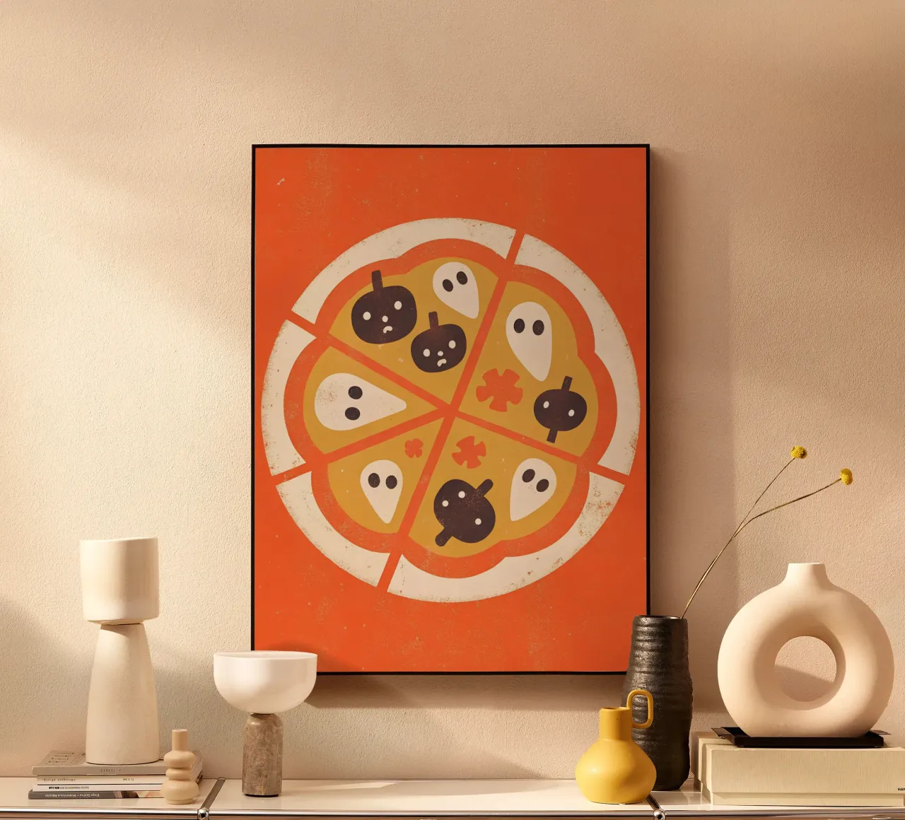 Retro Pop Pizza plexiglass da THE LATEST SHOP