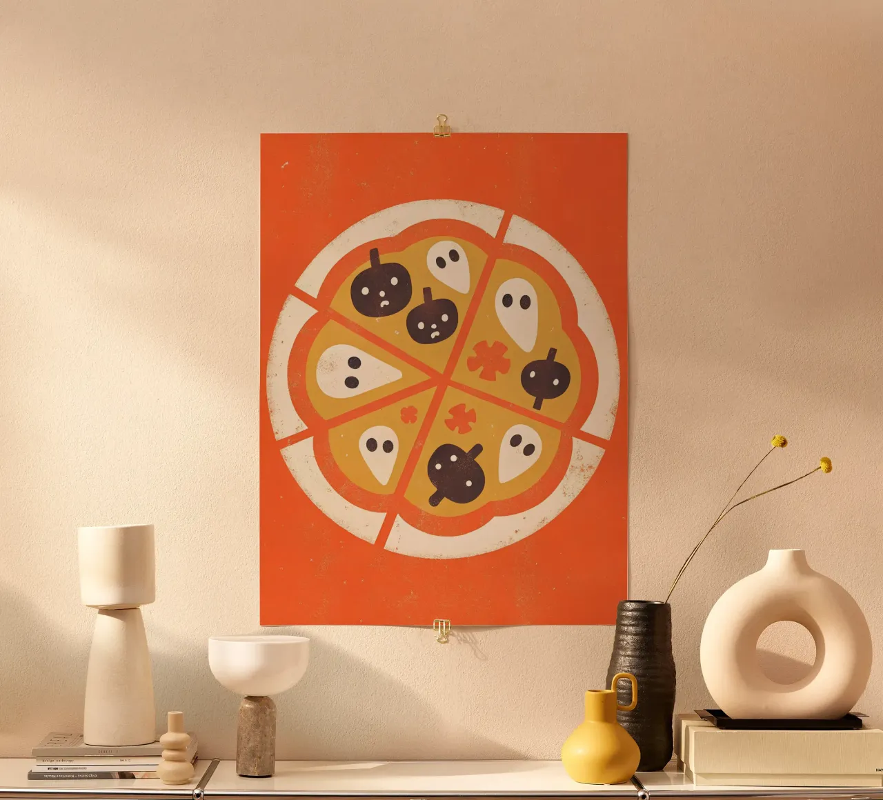 Retro Pop Pizza carta hahnemühle da THE LATEST SHOP
