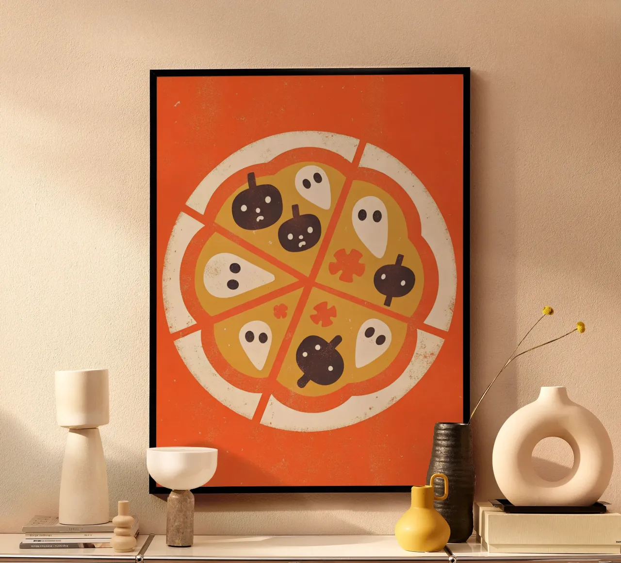 Retro Pop Pizza carta hahnemühle da THE LATEST SHOP