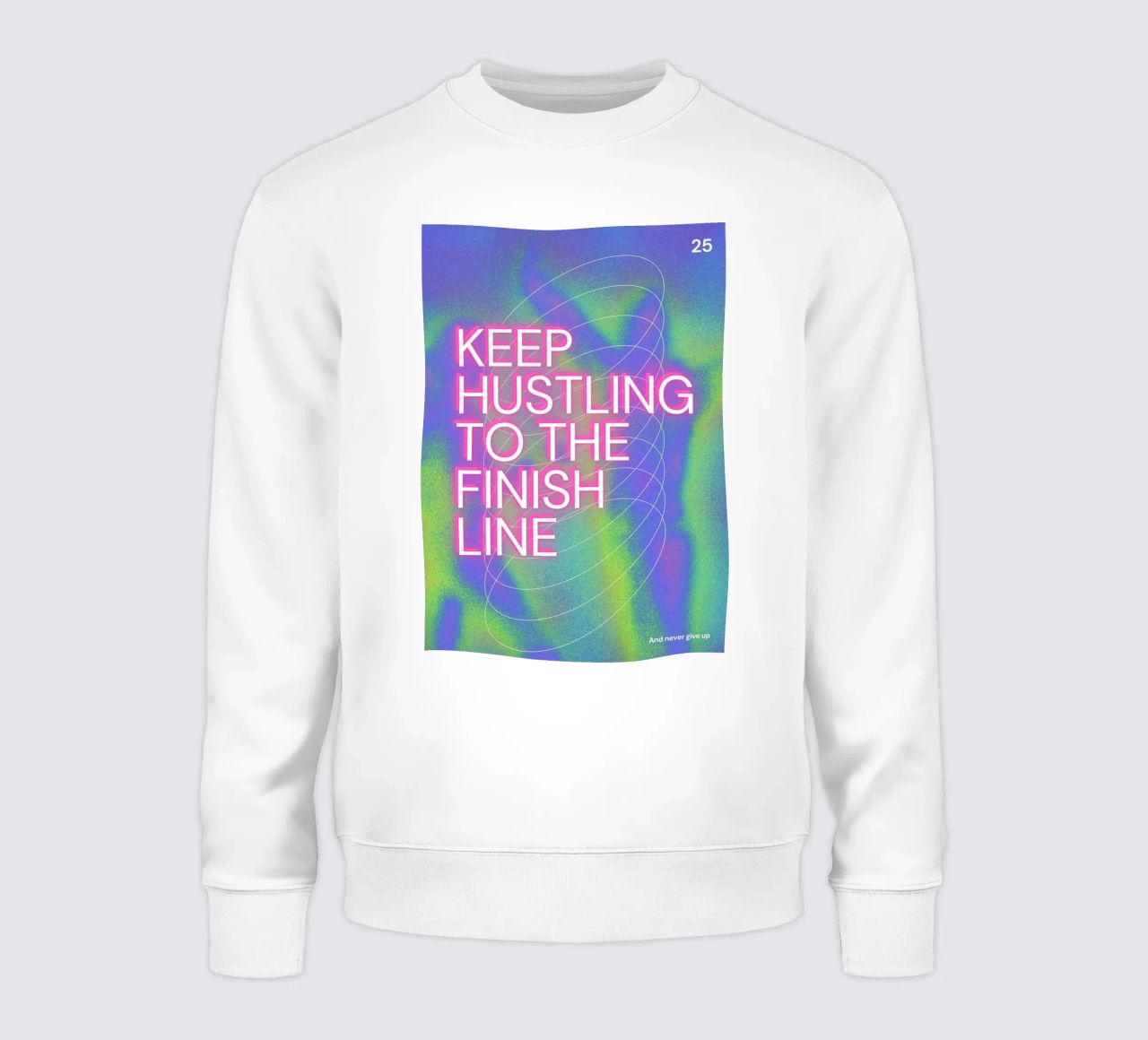 KEEP HUSTLING felpa da Einfach Uebel