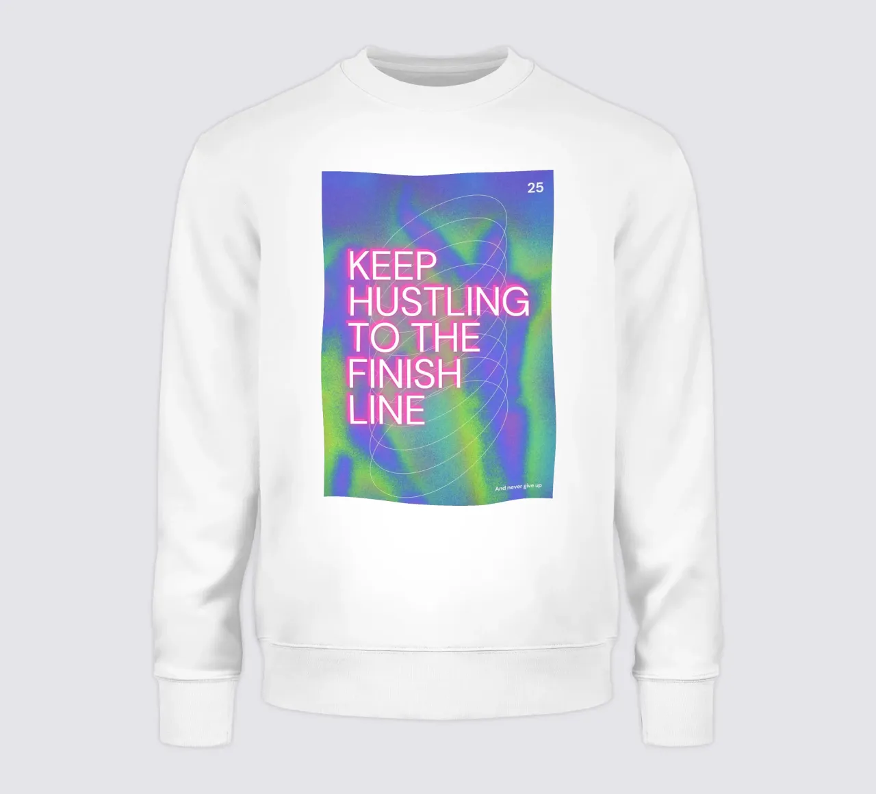 KEEP HUSTLING Sweatshirt von Einfach Uebel