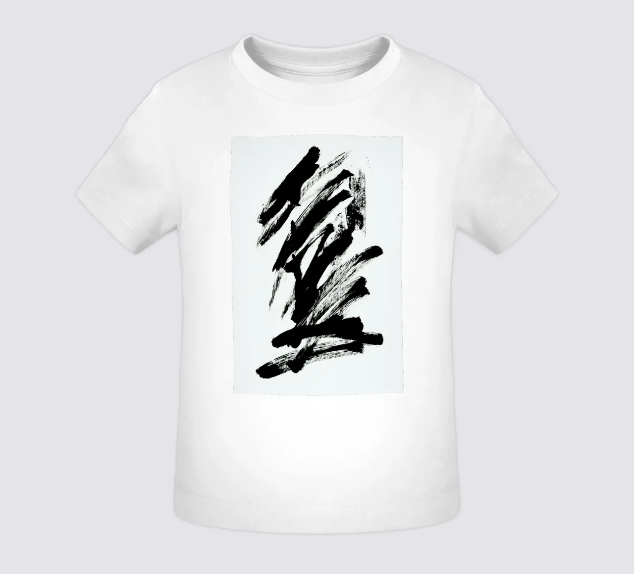 Black Abstract maglietta neonato da Pure