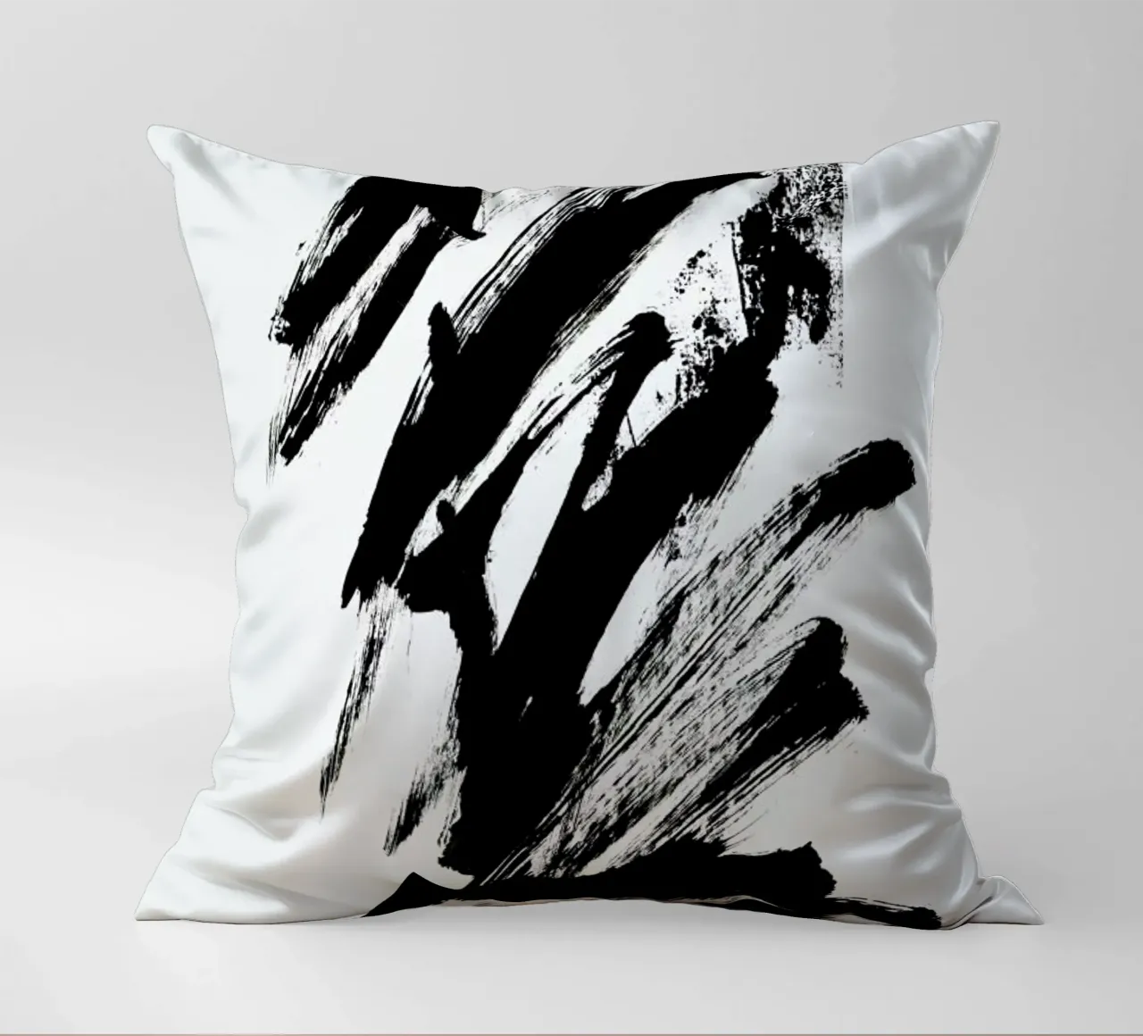 Black Abstract cuscino da Pure