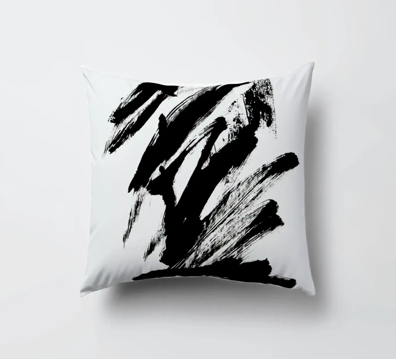 Black Abstract cuscino da Pure