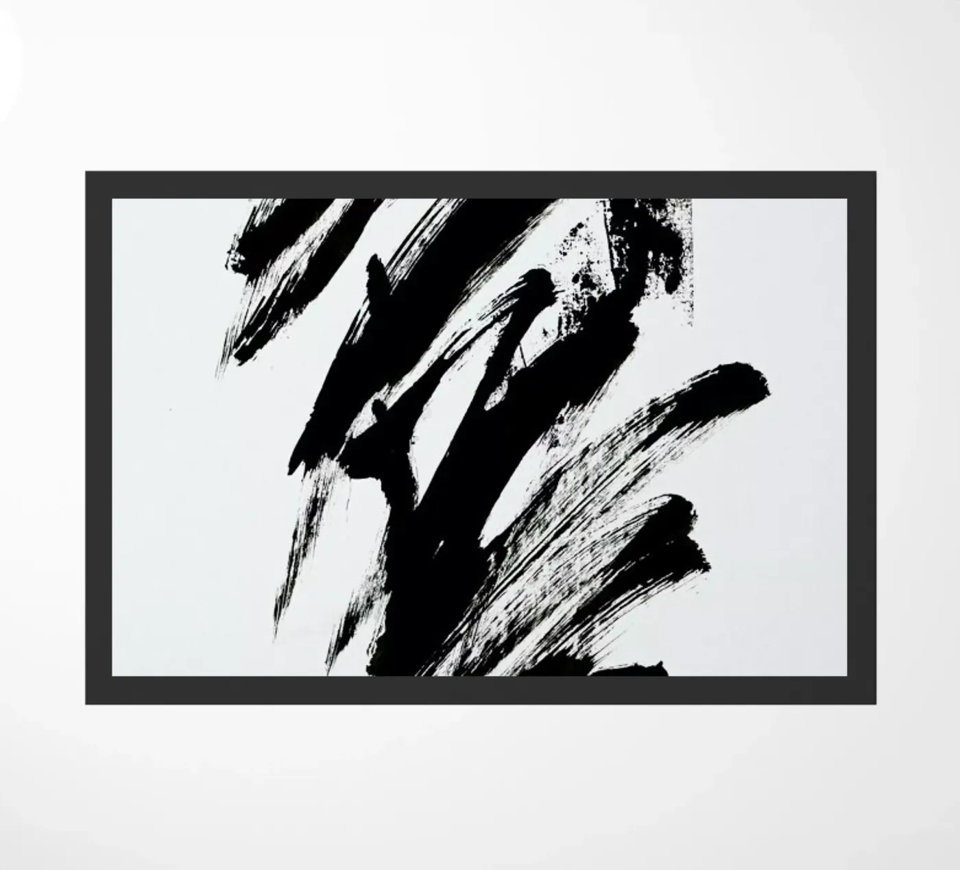 Black Abstract zerbino da Pure