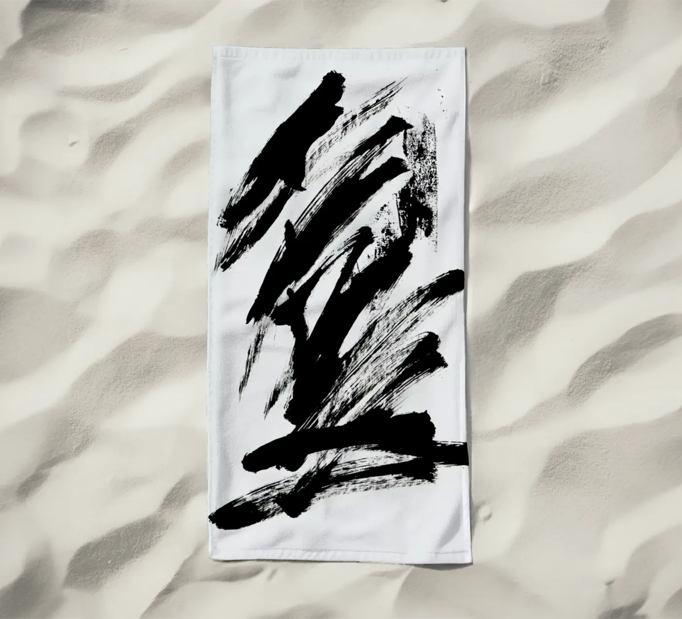 Black Abstract telo mare da Pure