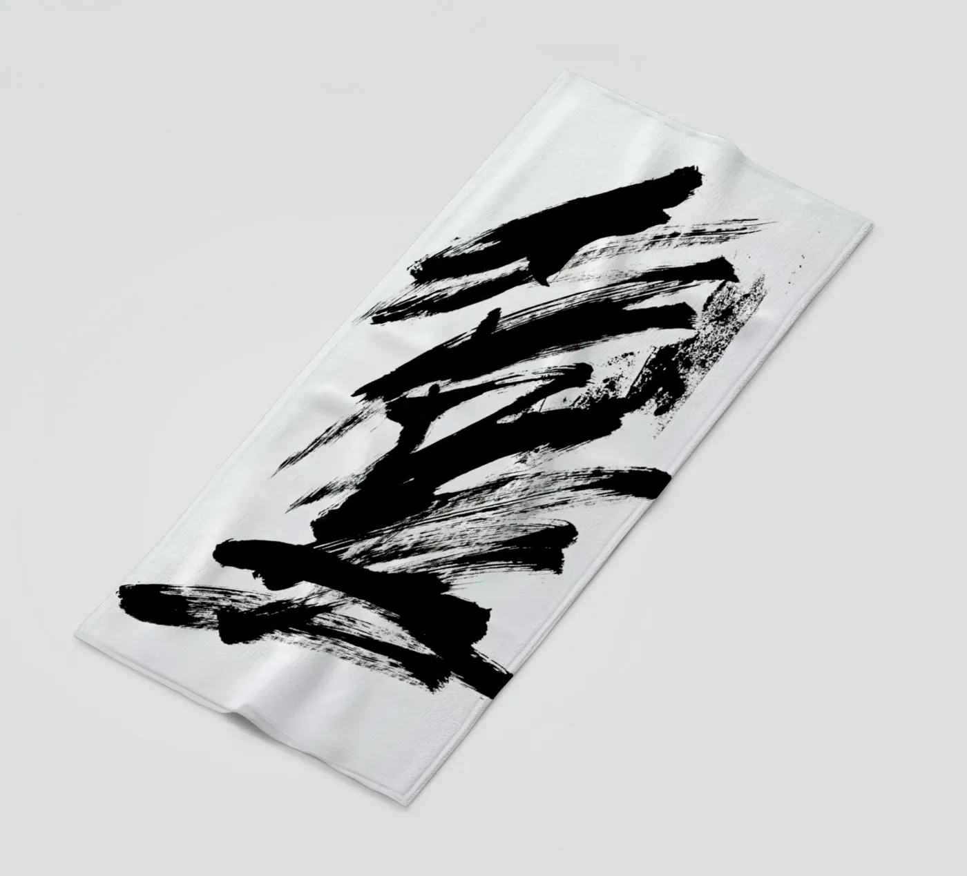 Black Abstract telo mare da Pure