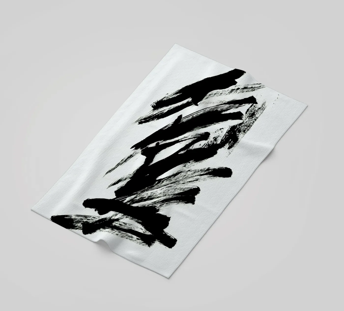 Black Abstract telo mare da Pure