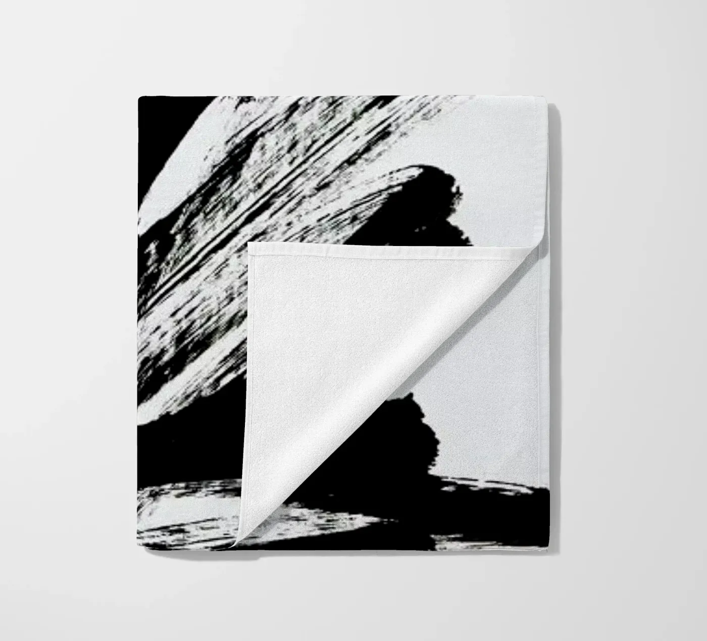 Black Abstract telo mare da Pure