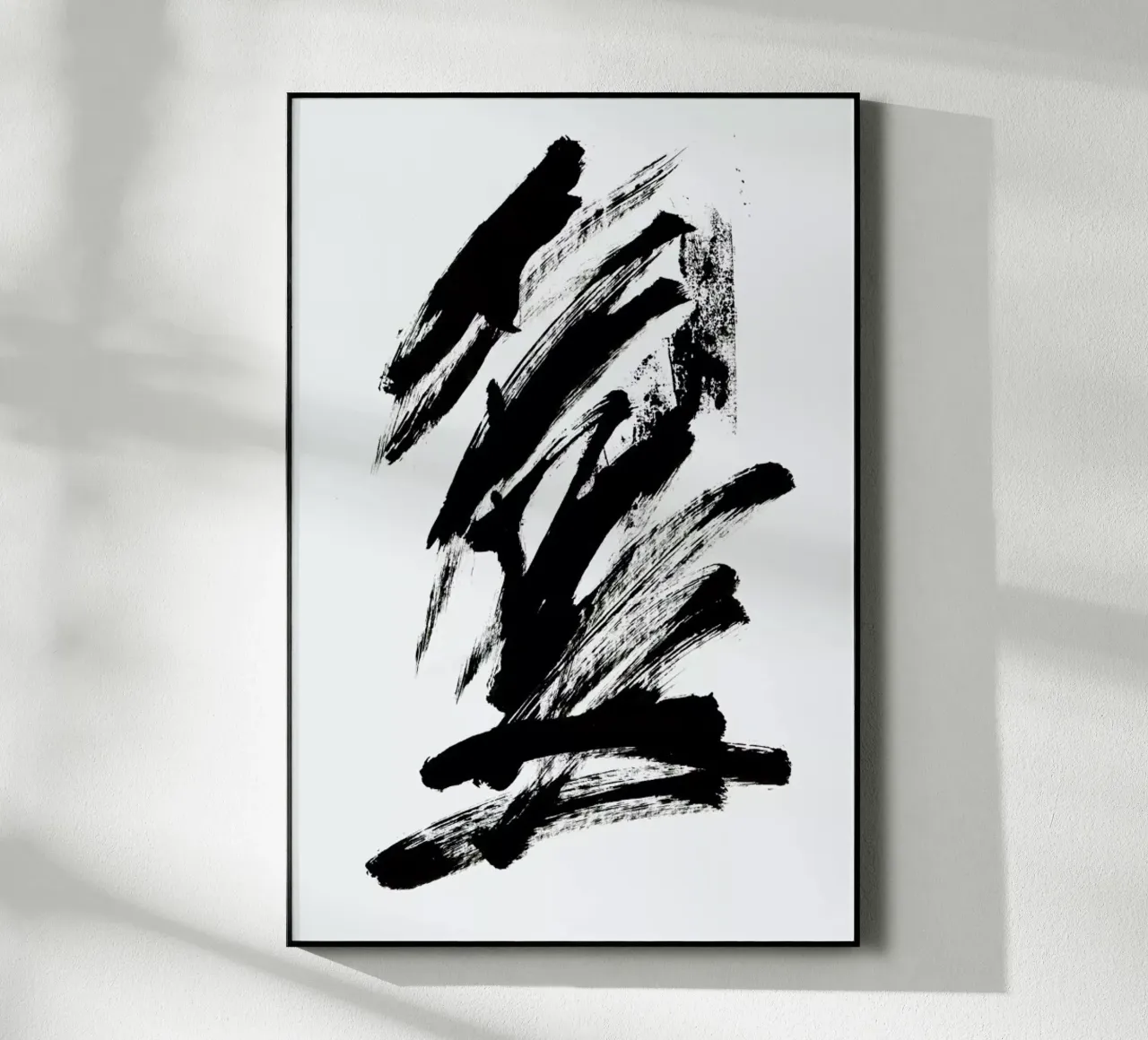 Black Abstract plexiglass da Pure