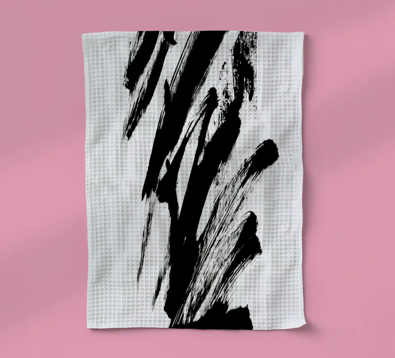 Black Abstract canovaccio da cucina da Pure