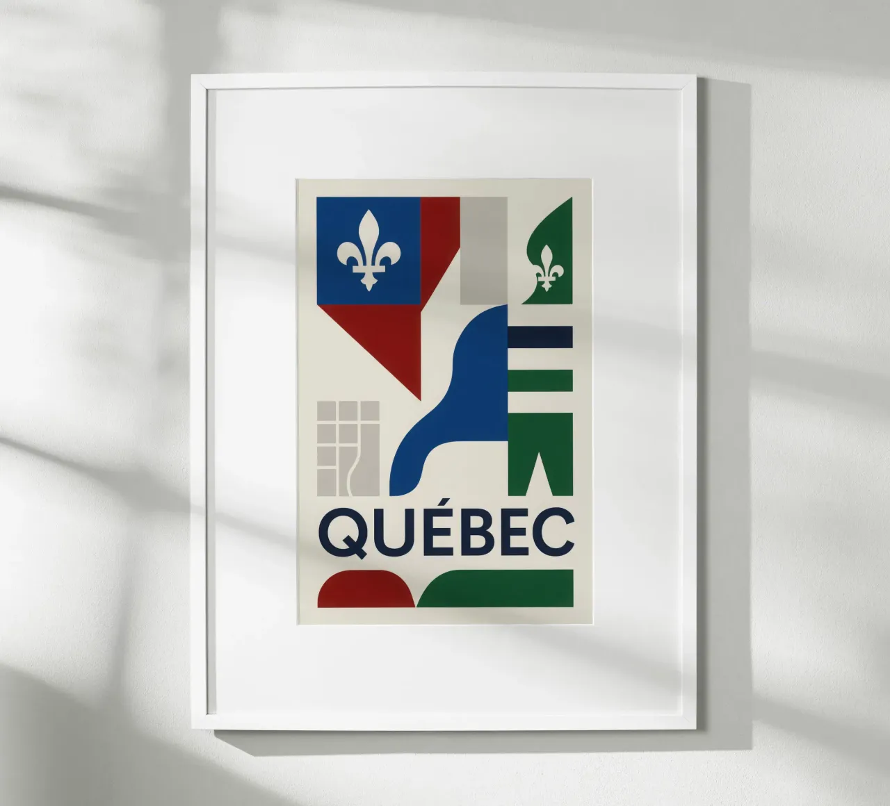 Québec - Francophone elegance in the New World poster by JETLAG | affiches voyage