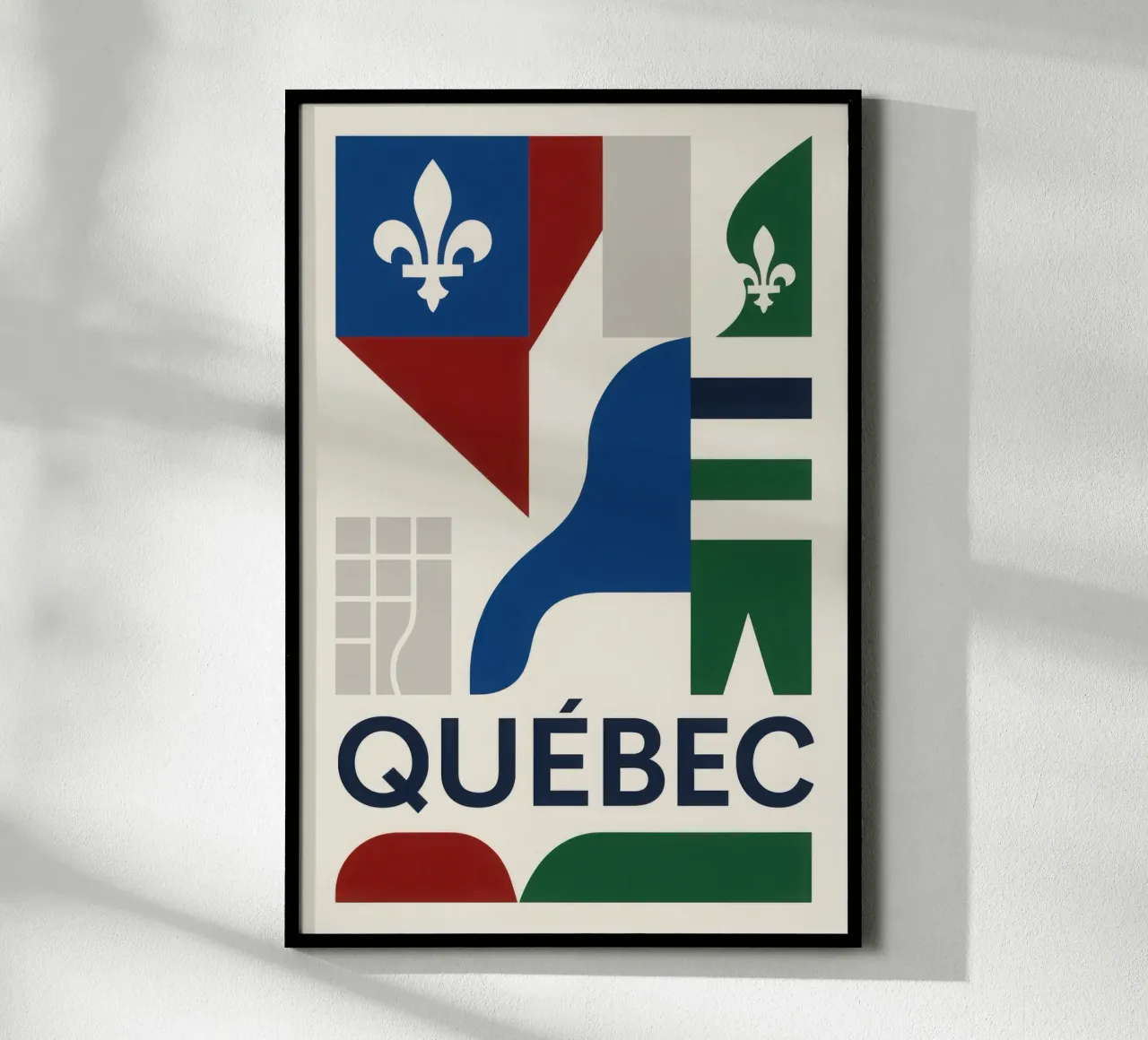 Québec - Francophone elegance in the New World poster by JETLAG | affiches voyage
