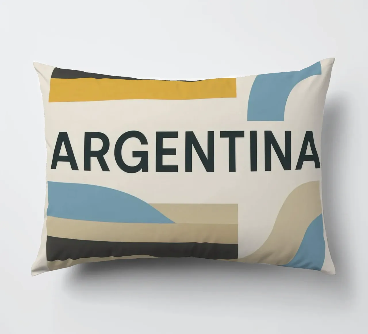 Argentina - Linee pure per una terra di contrasti cuscino da JETLAG | affiches voyage