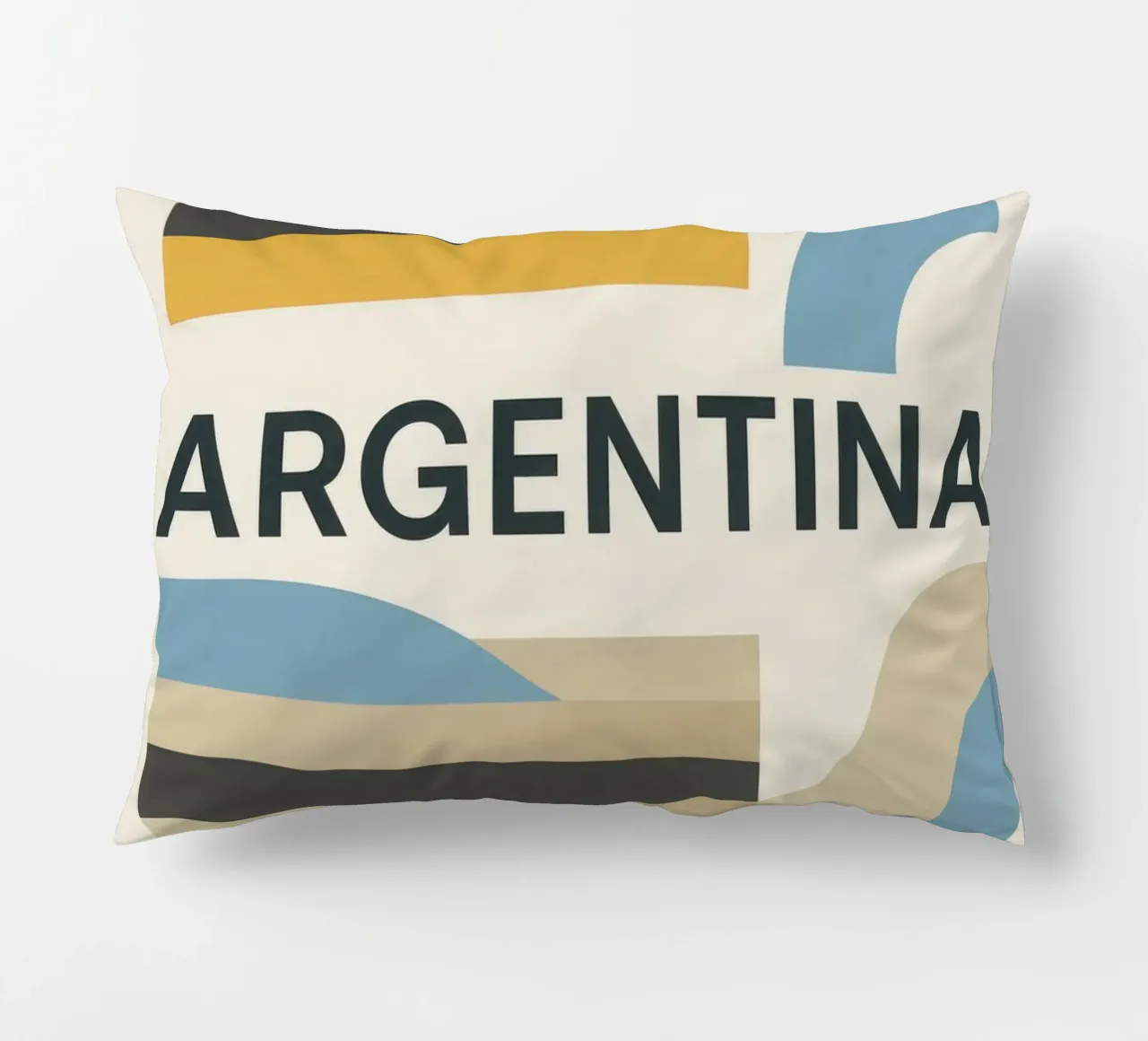 Argentina - Linee pure per una terra di contrasti cuscino da JETLAG | affiches voyage