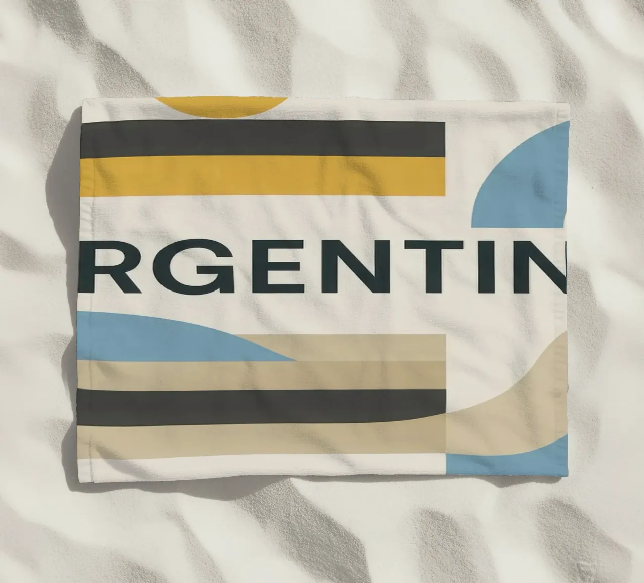 Argentina - Linee pure per una terra di contrasti telo mare da JETLAG | affiches voyage