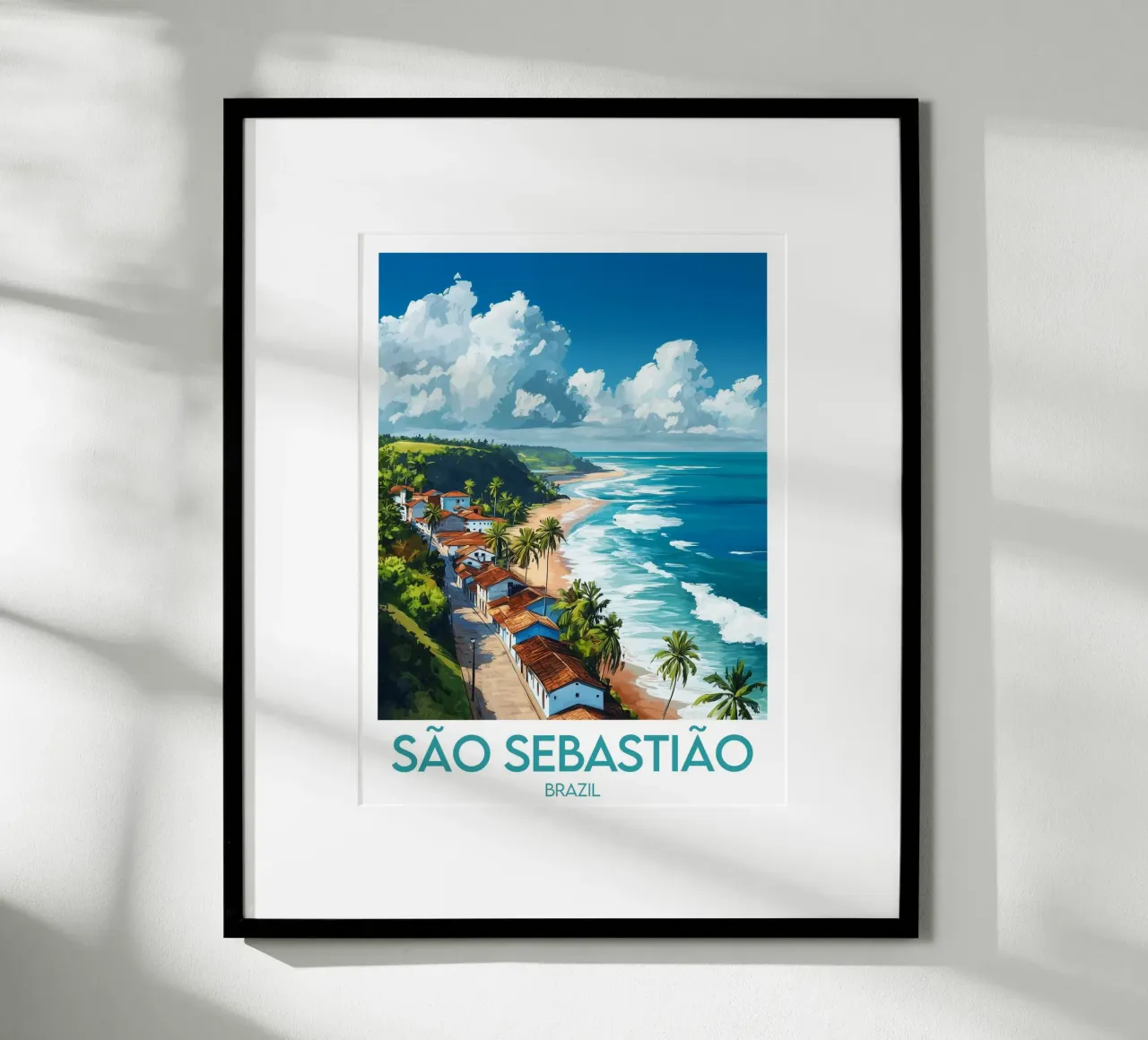 Affiche São Sebastião poster da Frame the World