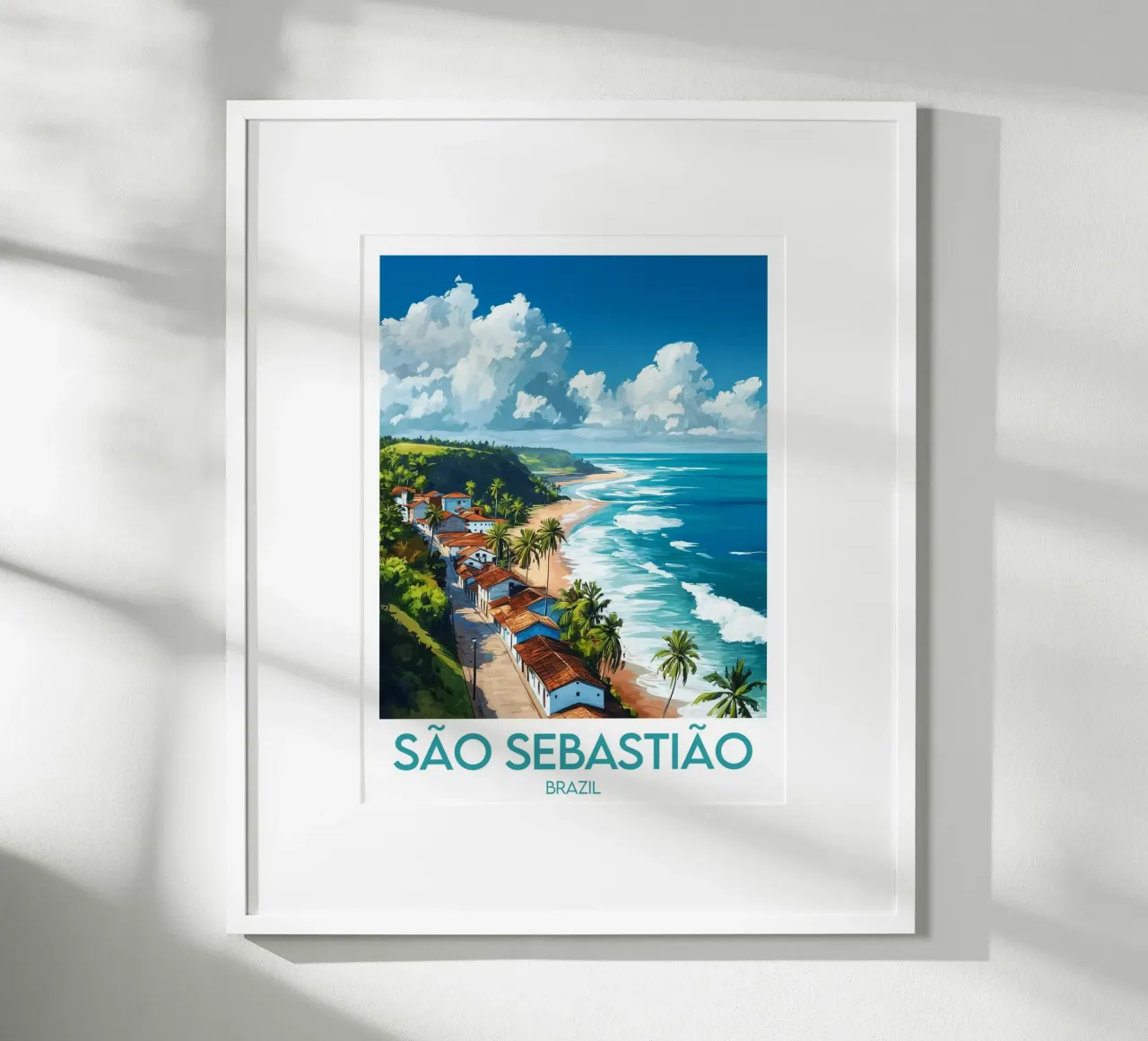 Affiche São Sebastião poster da Frame the World