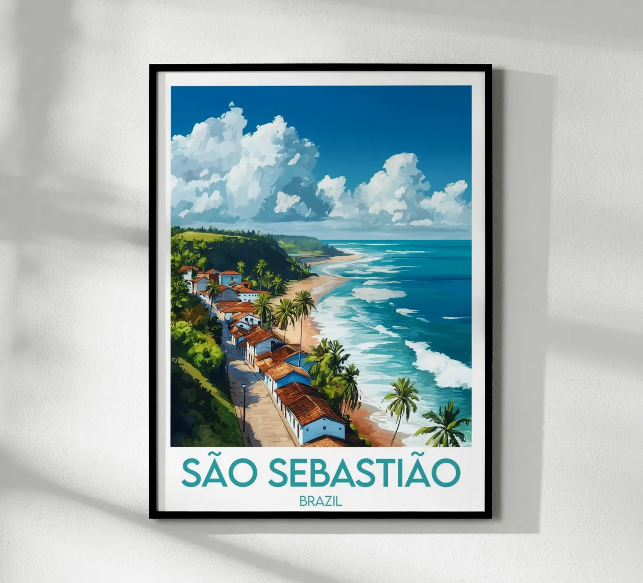 Affiche São Sebastião poster da Frame the World