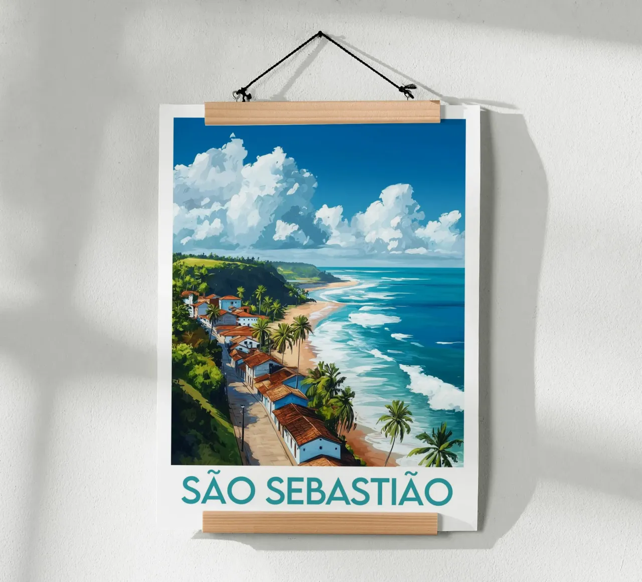 Affiche São Sebastião poster da Frame the World