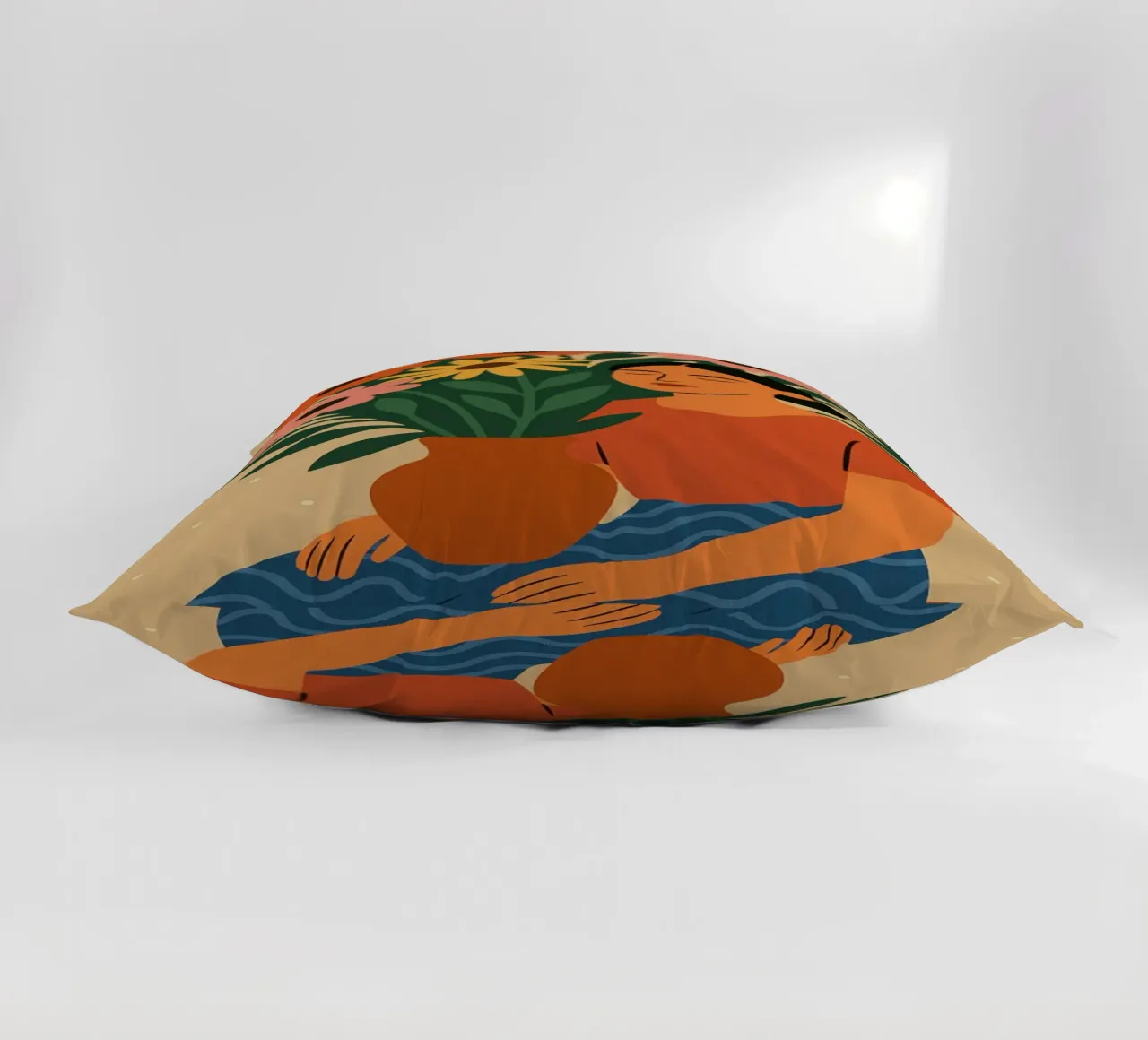 Sit with flowers cuscino da Studio M