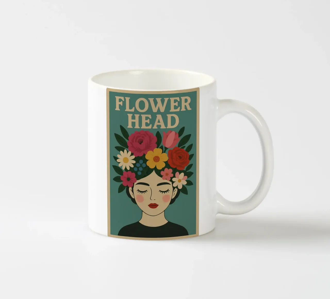Flower Head tazza in ceramica da Studio M