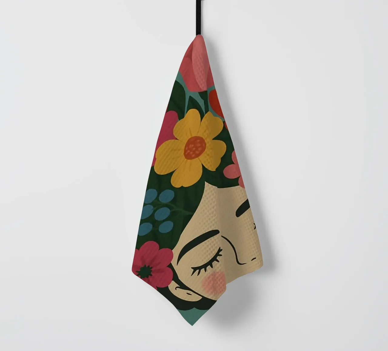 Flower Head canovaccio da cucina da Studio M