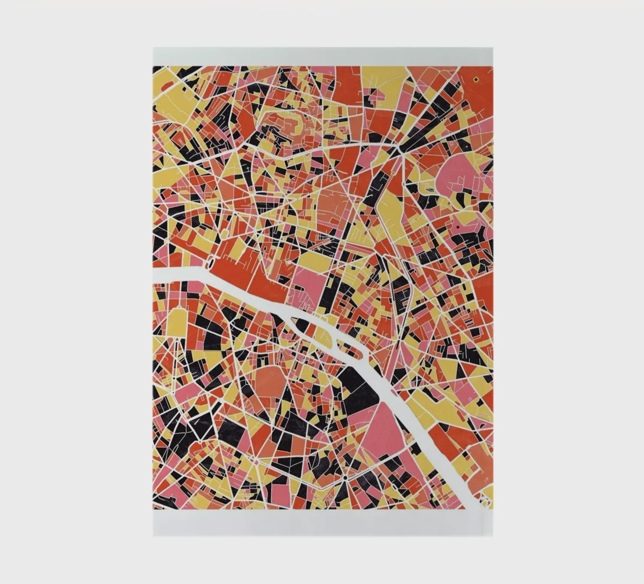 Paris II notebook by The Cartography Collection