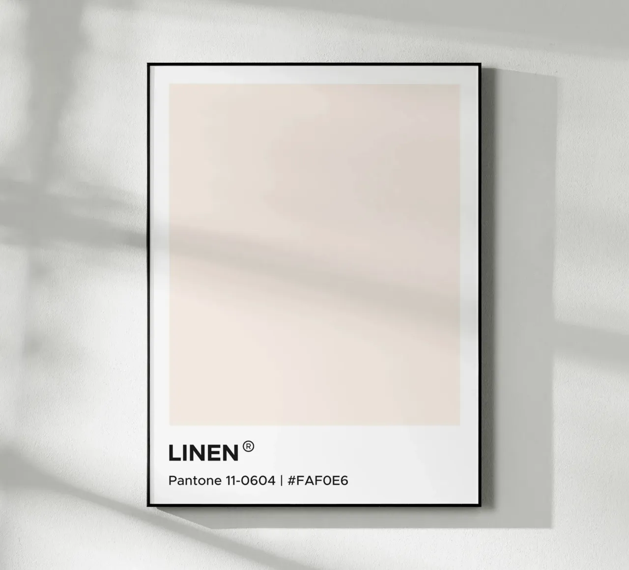 Lino Pantone plexiglass da Paigaam Studio