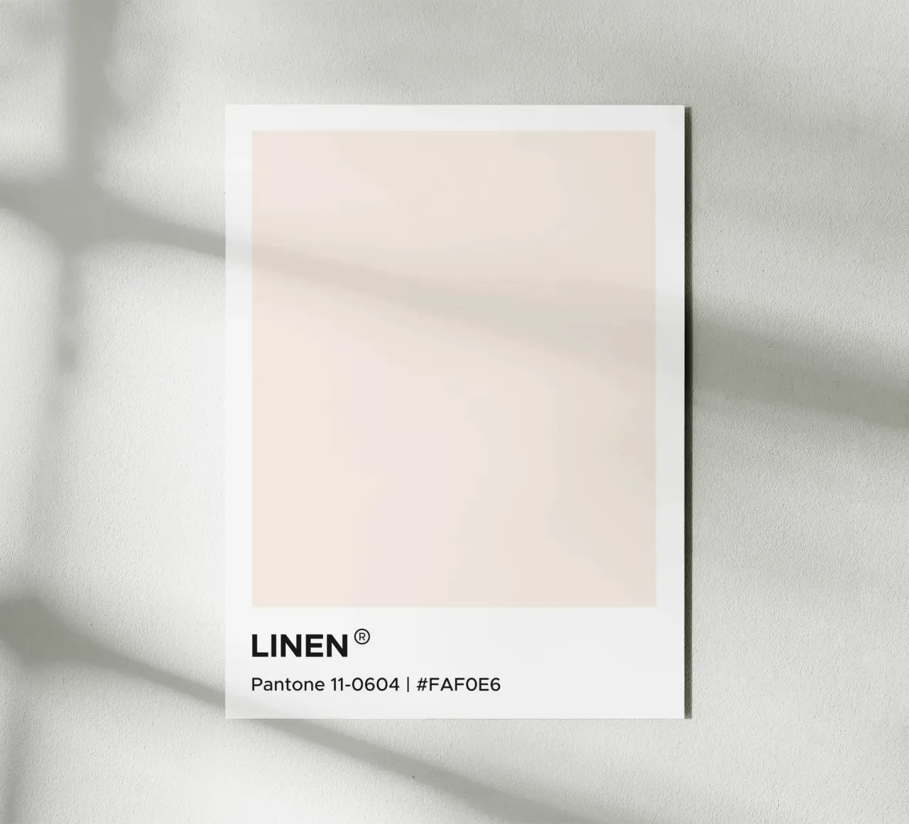 Lino Pantone alluminio dibond da Paigaam Studio