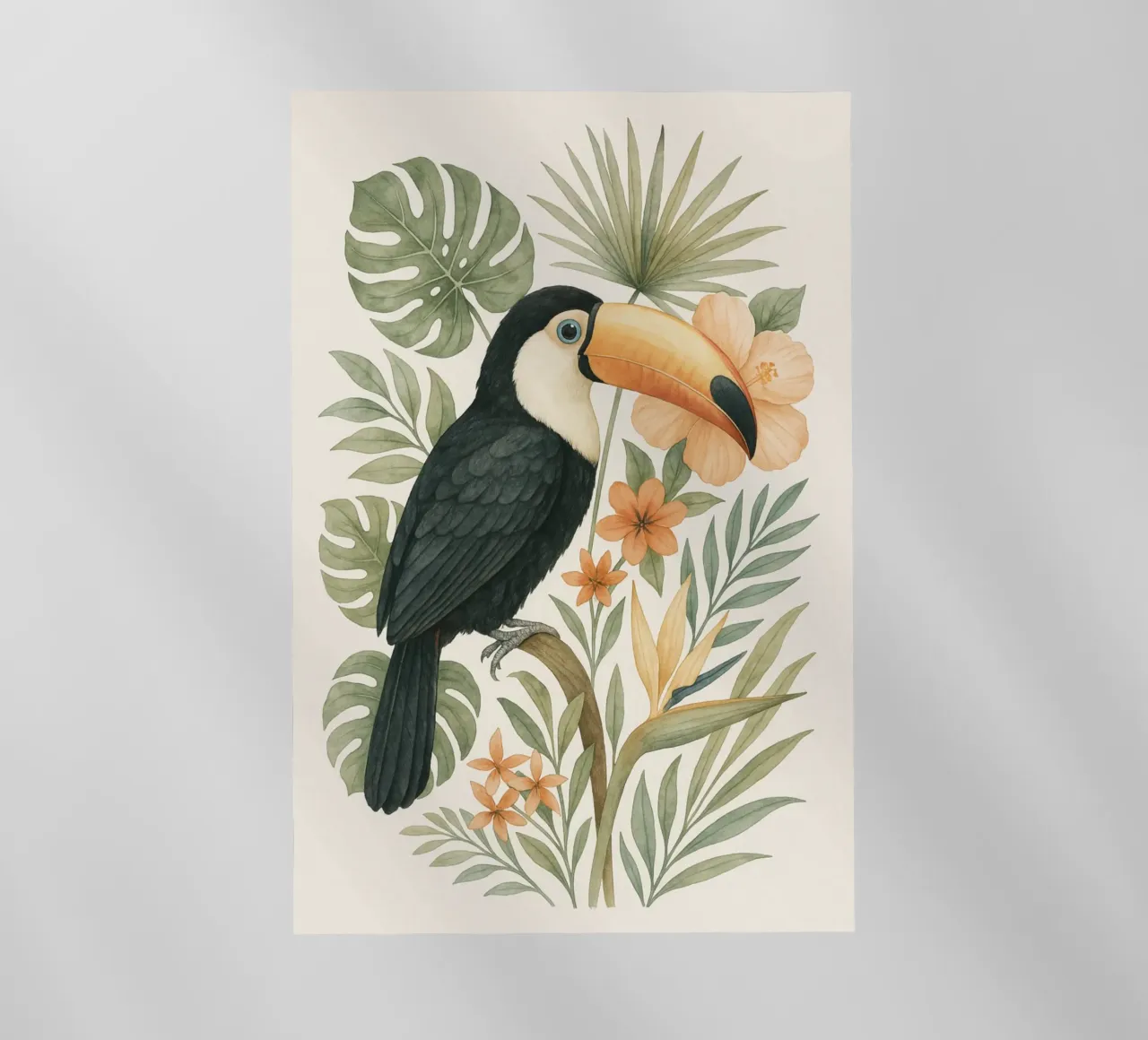 Tropical Toucan pellicola backlit da Studio M