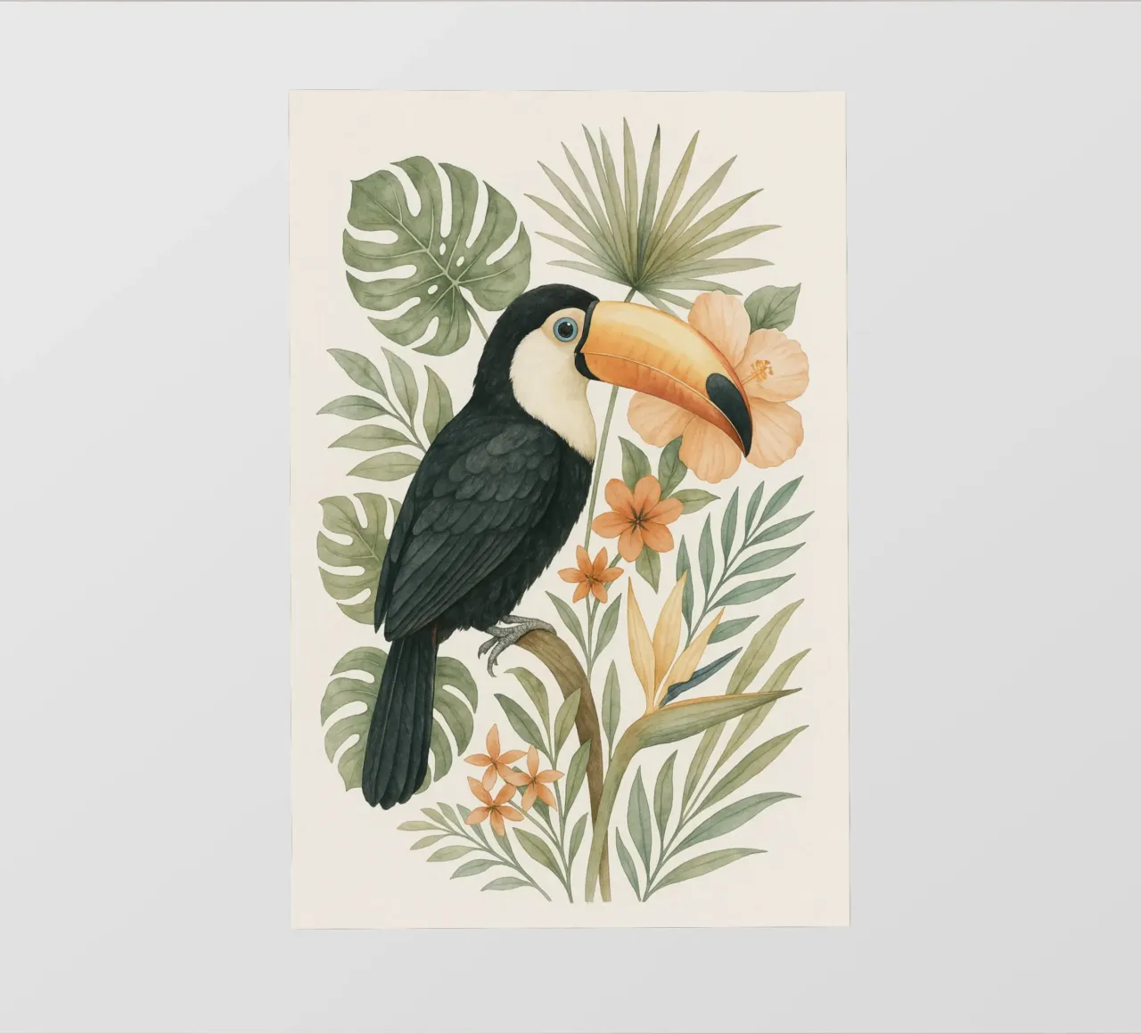 Tropical Toucan PVC Plane von Studio M