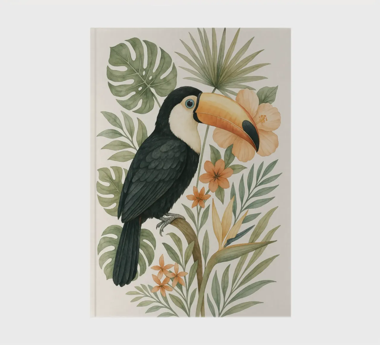 Tropical Toucan notebook by Studio M