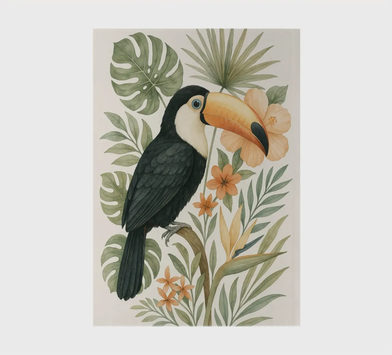 Tropical Toucan notebook by Studio M
