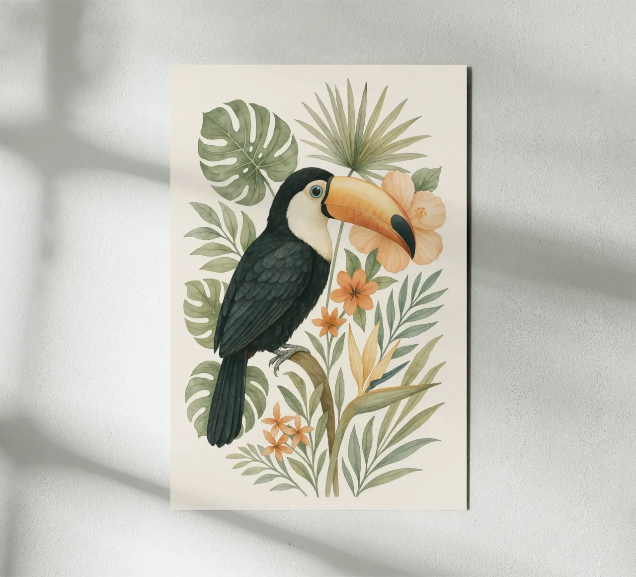 Tropical Toucan pannello forex da Studio M