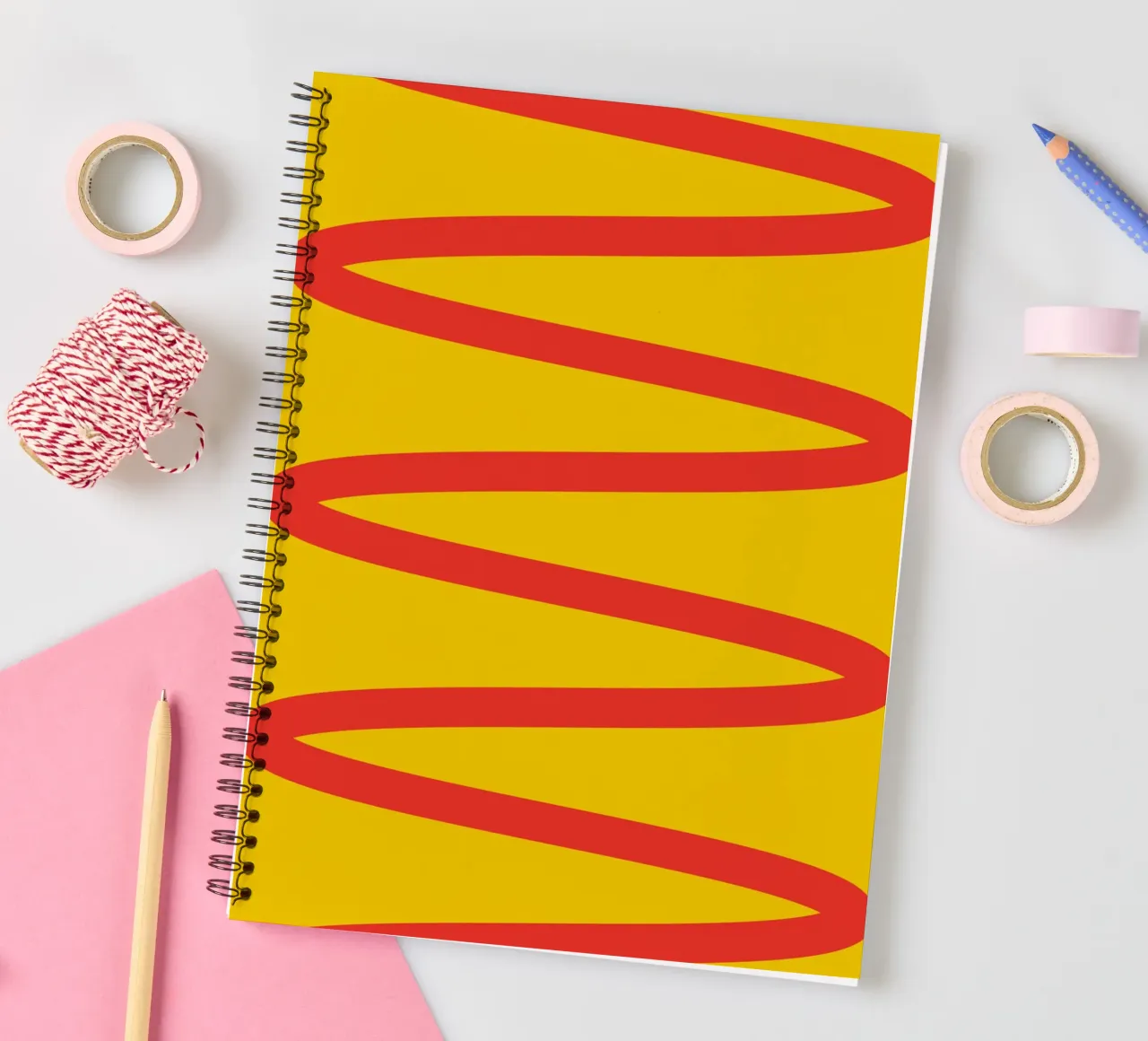 Tomato Sauce spiral notebook by galihstudio