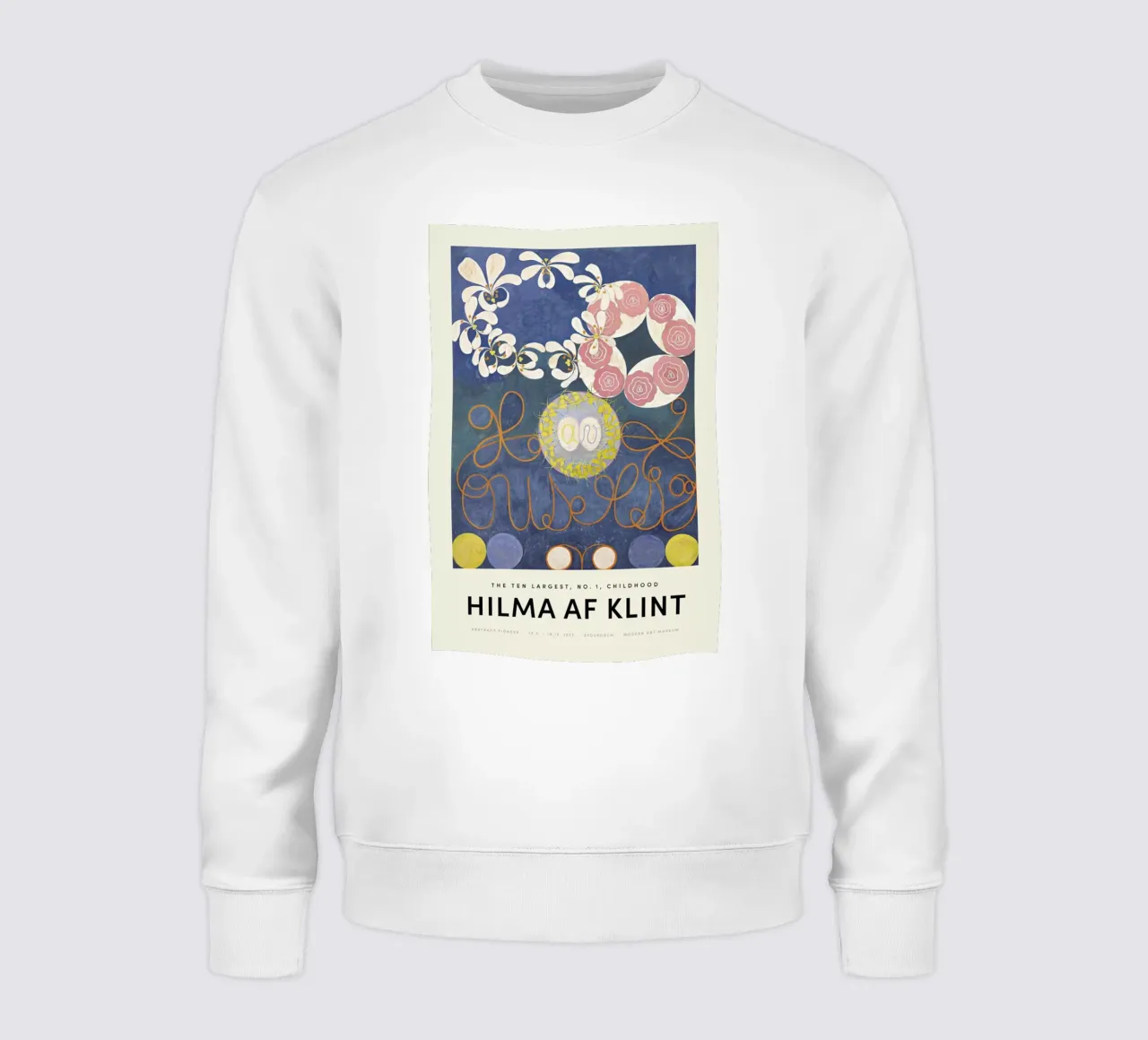Hilma af Klint - The Ten Largest, No.1 felpa da Vintage by JUNIQE