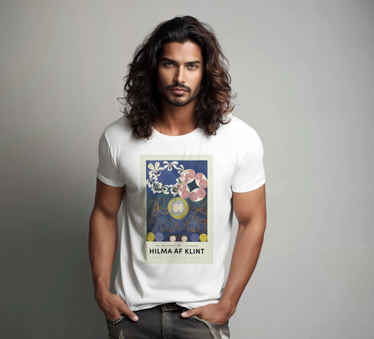 Hilma af Klint - The Ten Largest, No.1 t-shirt da Vintage by JUNIQE