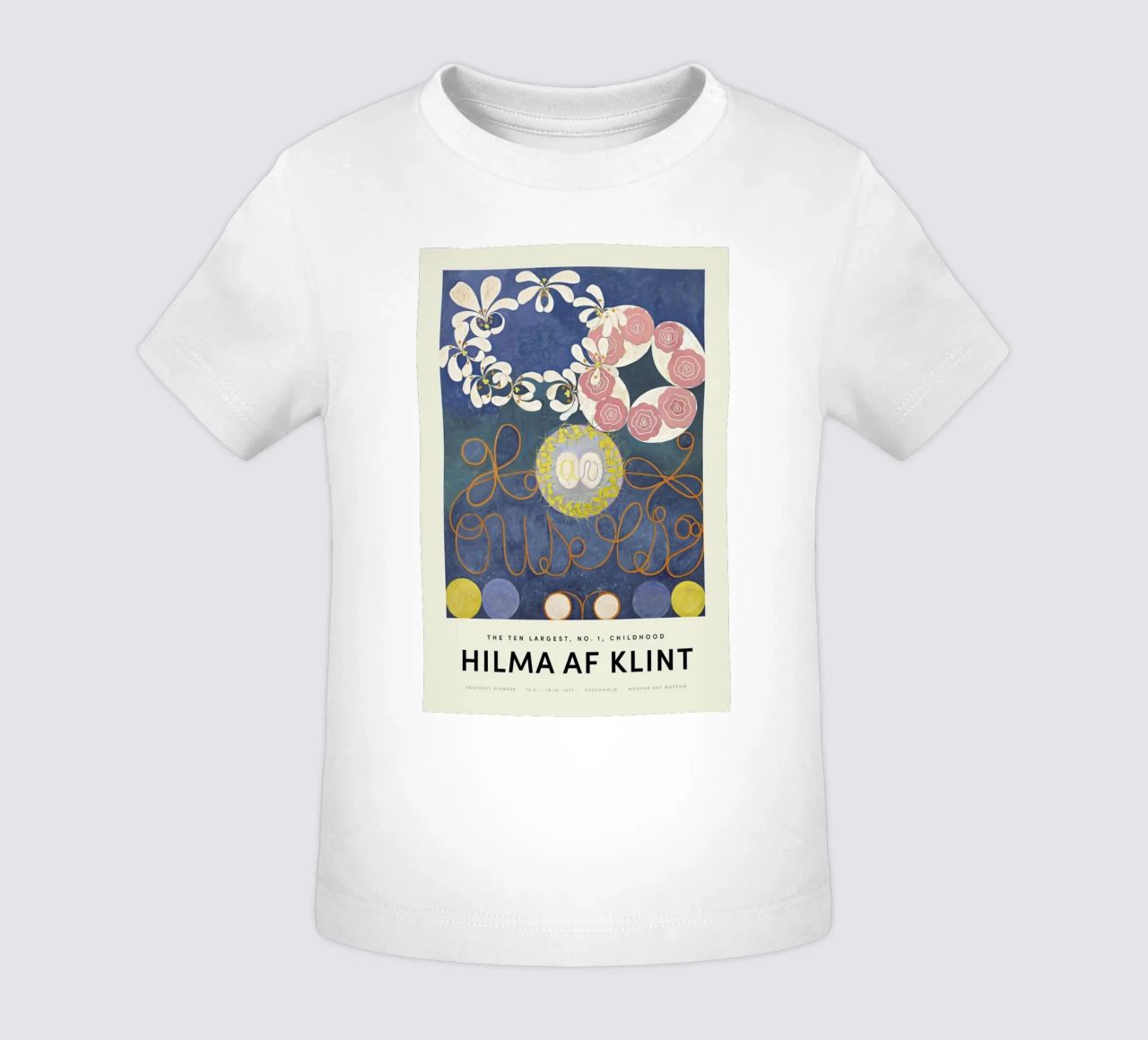 Hilma af Klint - The Ten Largest, No.1 maglietta neonato da Vintage by JUNIQE