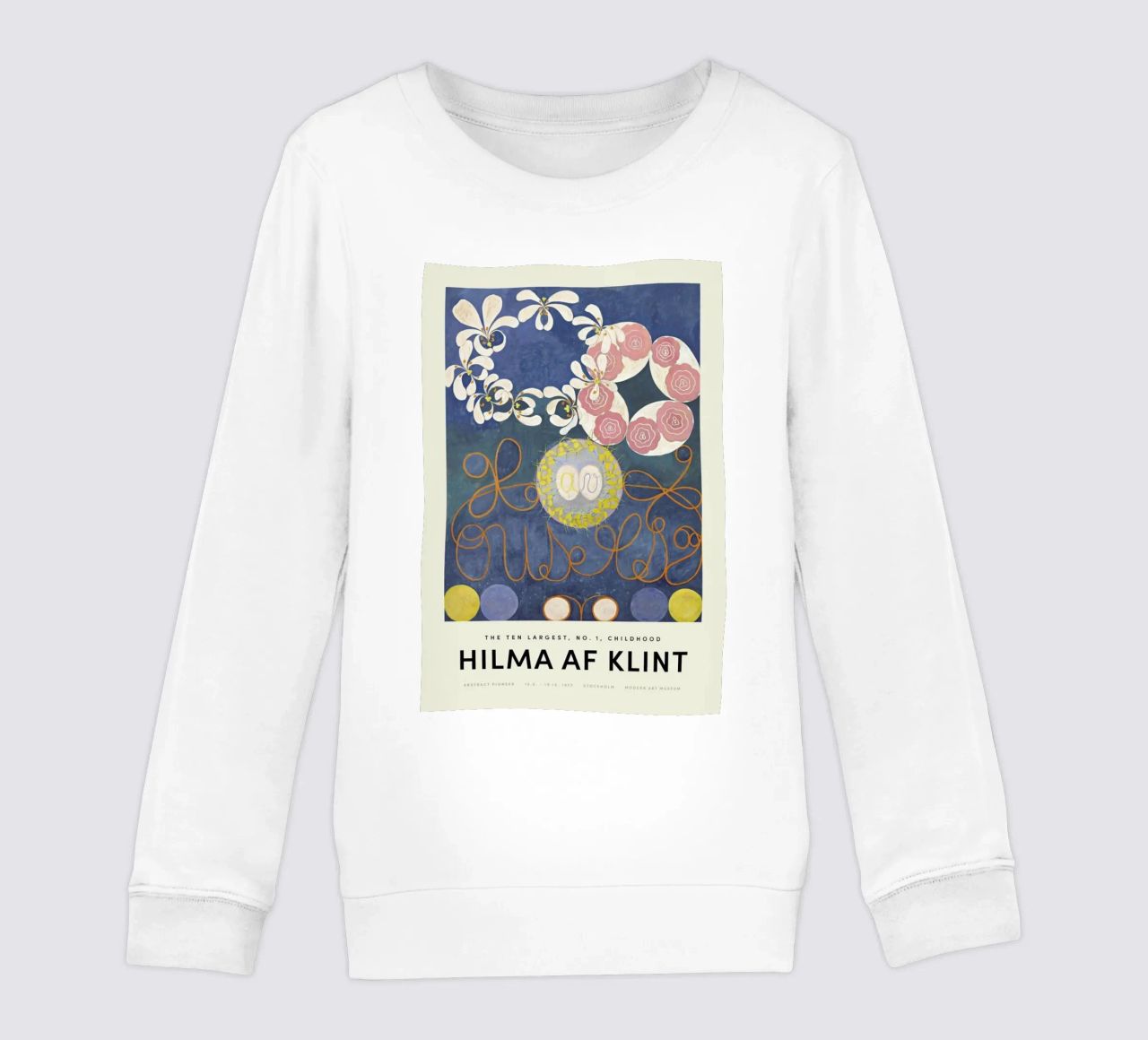 Hilma af Klint - The Ten Largest, No.1 felpa bambino da Vintage by JUNIQE