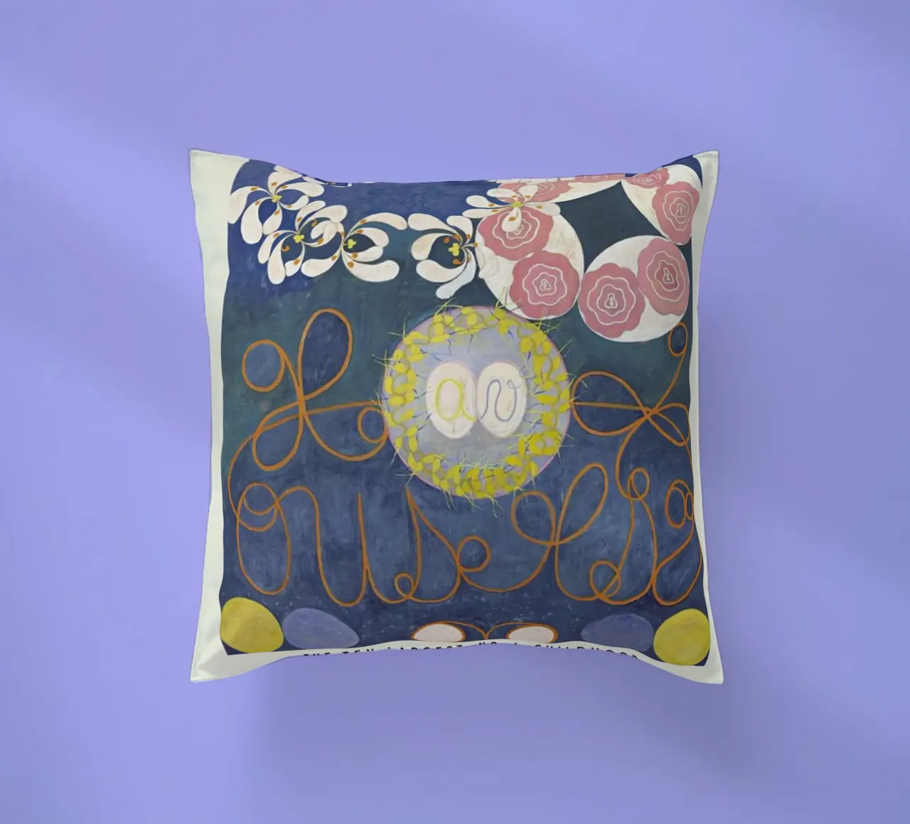 Hilma af Klint - The Ten Largest, No.1 cuscino da Vintage by JUNIQE