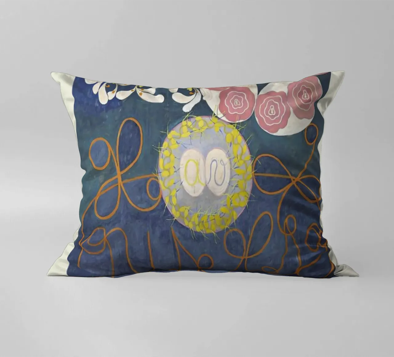 Hilma af Klint - The Ten Largest, No.1 cuscino da Vintage by JUNIQE